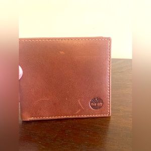 Genuine Leather Timberland Wallet with ID Insert